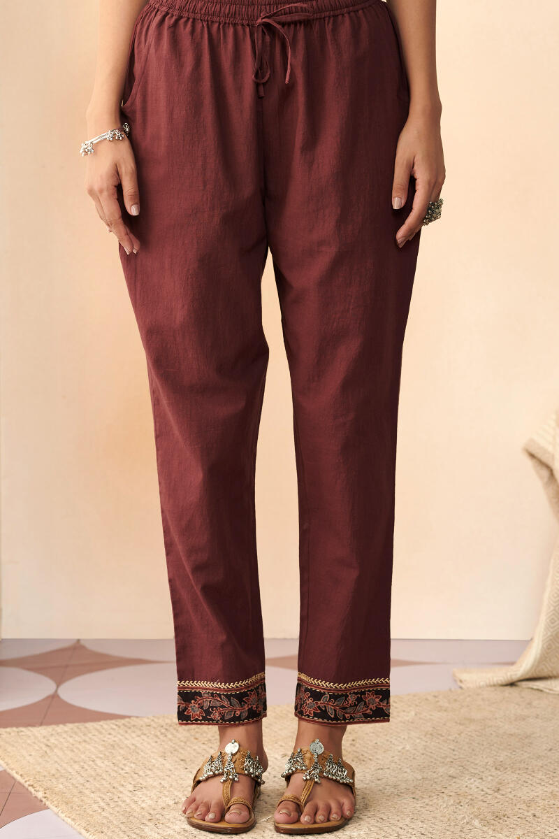 Sehra Yasmina Ajrak Narrow Pants