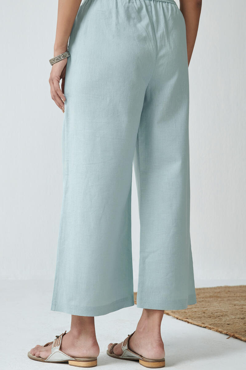 Roza Sky Blue Flex Cotton Farsi