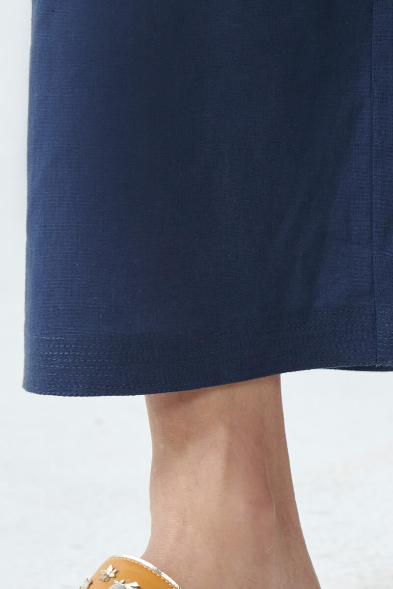 Roza Blue Flex Cotton Farsi