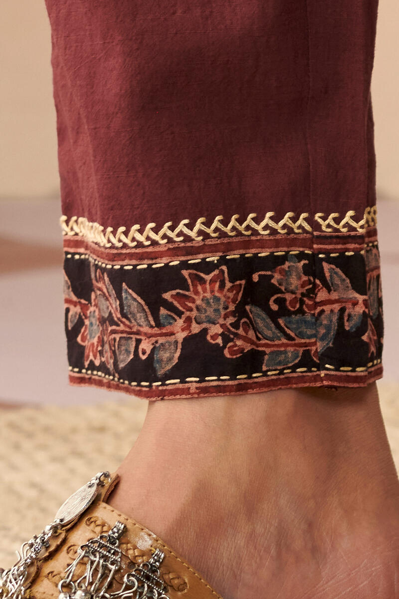 Sehra Yasmina Ajrak Narrow Pants