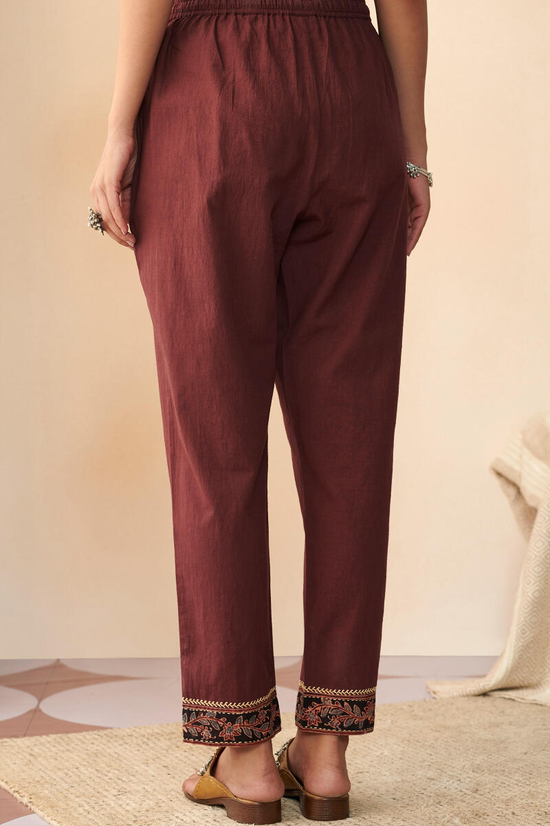 Sehra Yasmina Ajrak Narrow Pants
