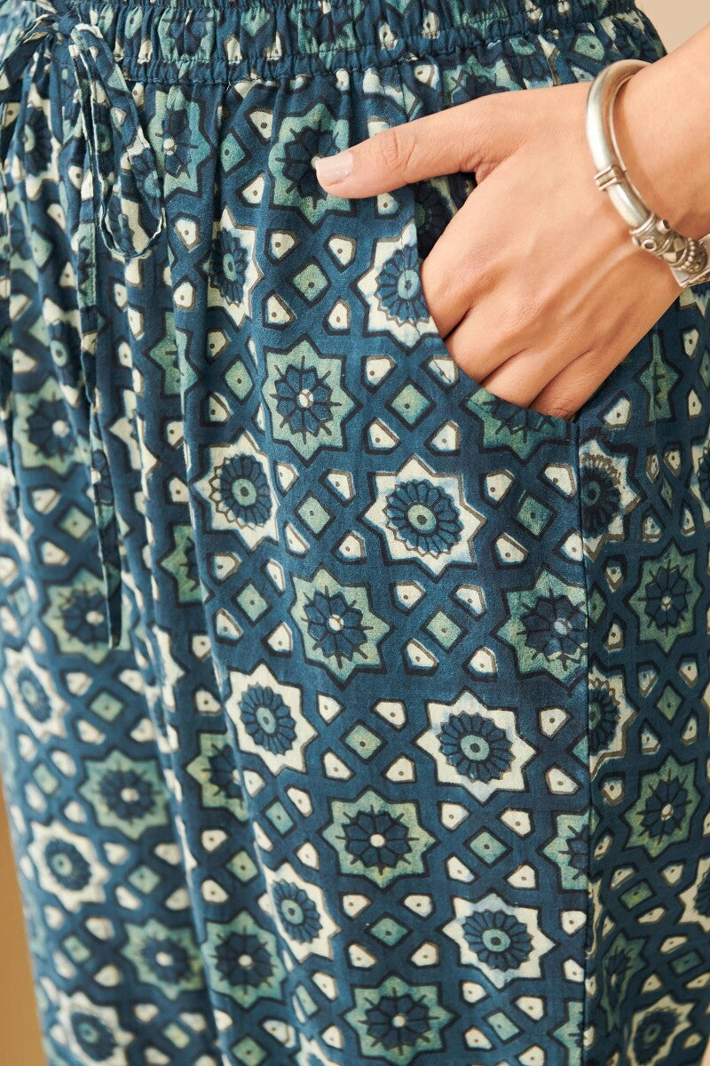 Sehra Zara Ajrak Narrow Pants