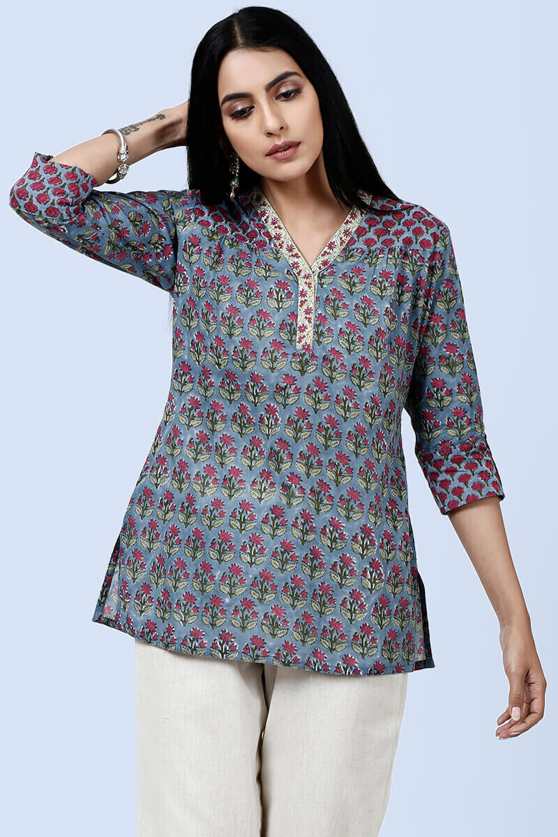 Red buti top