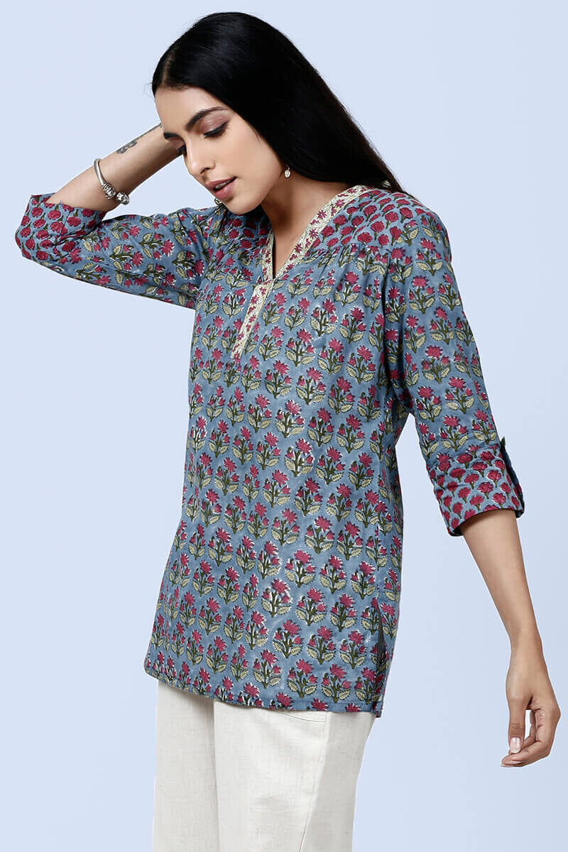 Red buti top