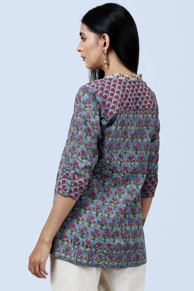 Red buti top