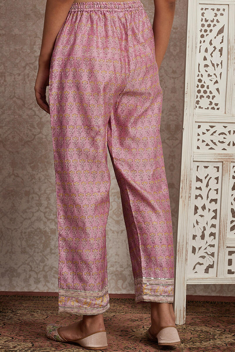 Parinaz Gulnar Chanderi Pants