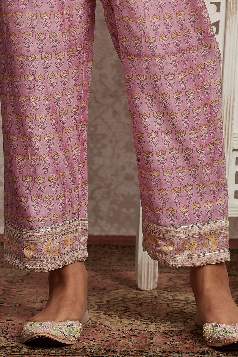 Parinaz Gulnar Chanderi Pants
