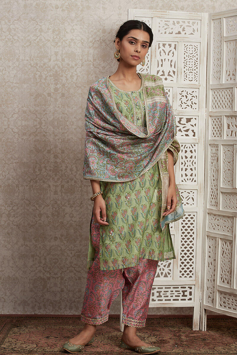 Parinaz Heer Chanderi Salwar