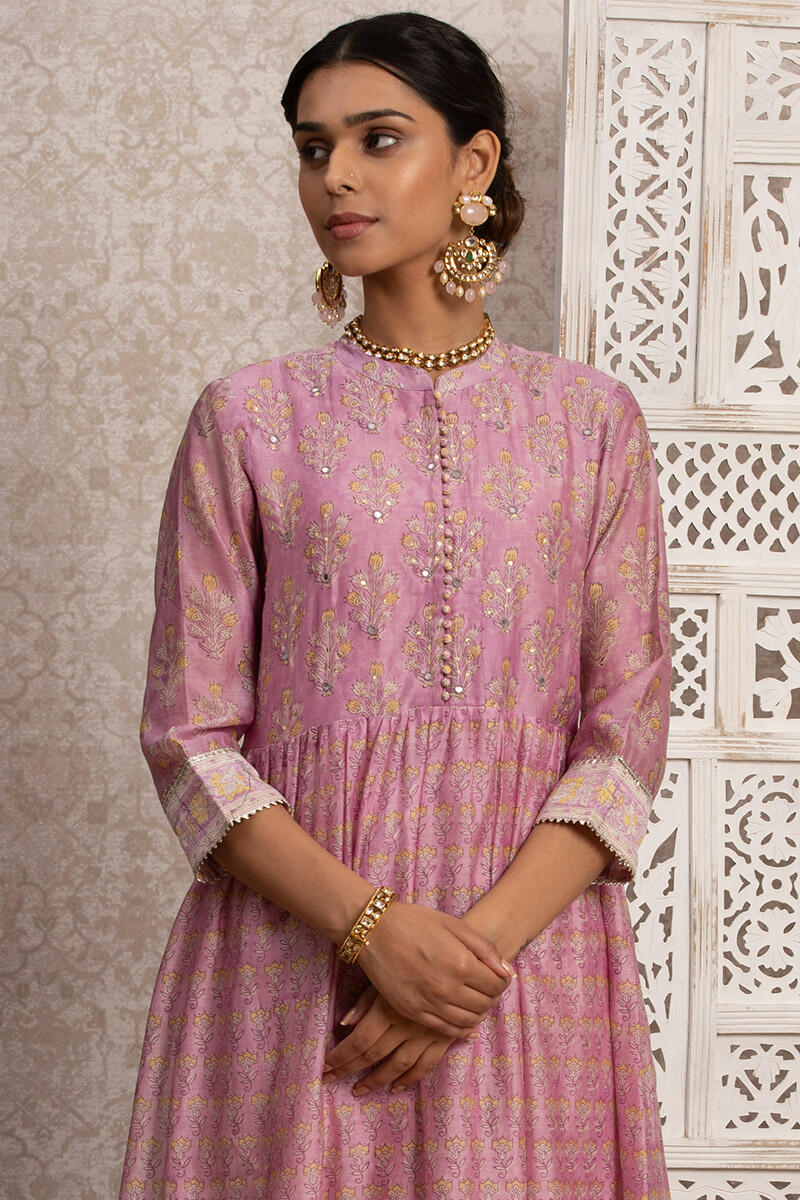 Parinaz Mahira Chanderi Kurta