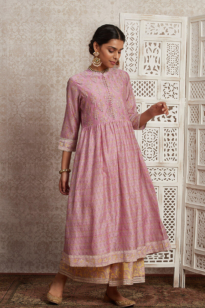 Parinaz Mahira Chanderi Kurta