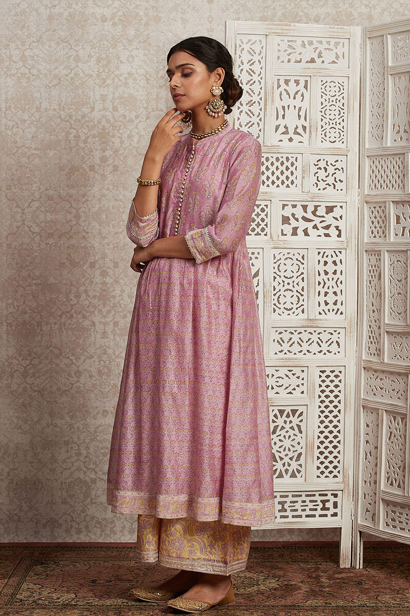 Parinaz Mahira Chanderi Kurta