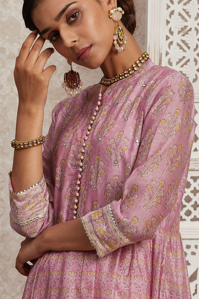 Parinaz Mahira Chanderi Kurta