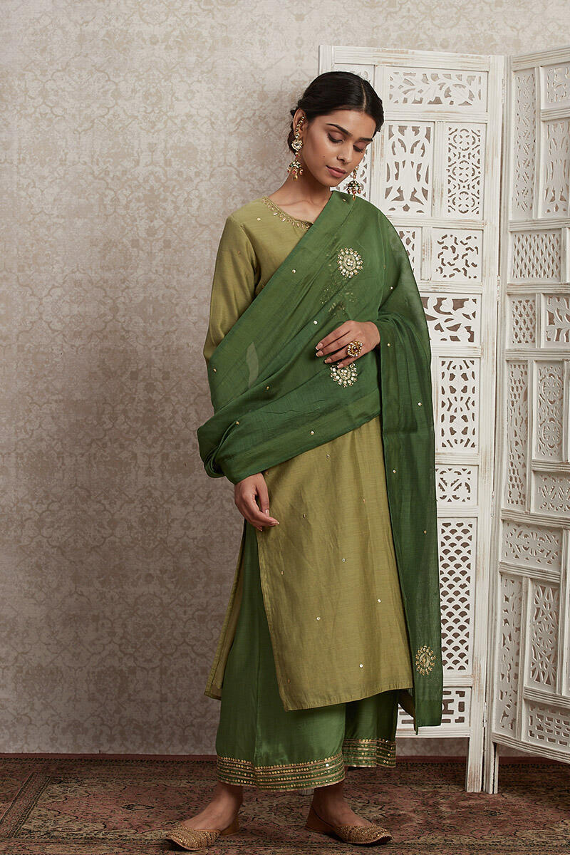 Parinaz Narjes Cotton Silk Dupatta