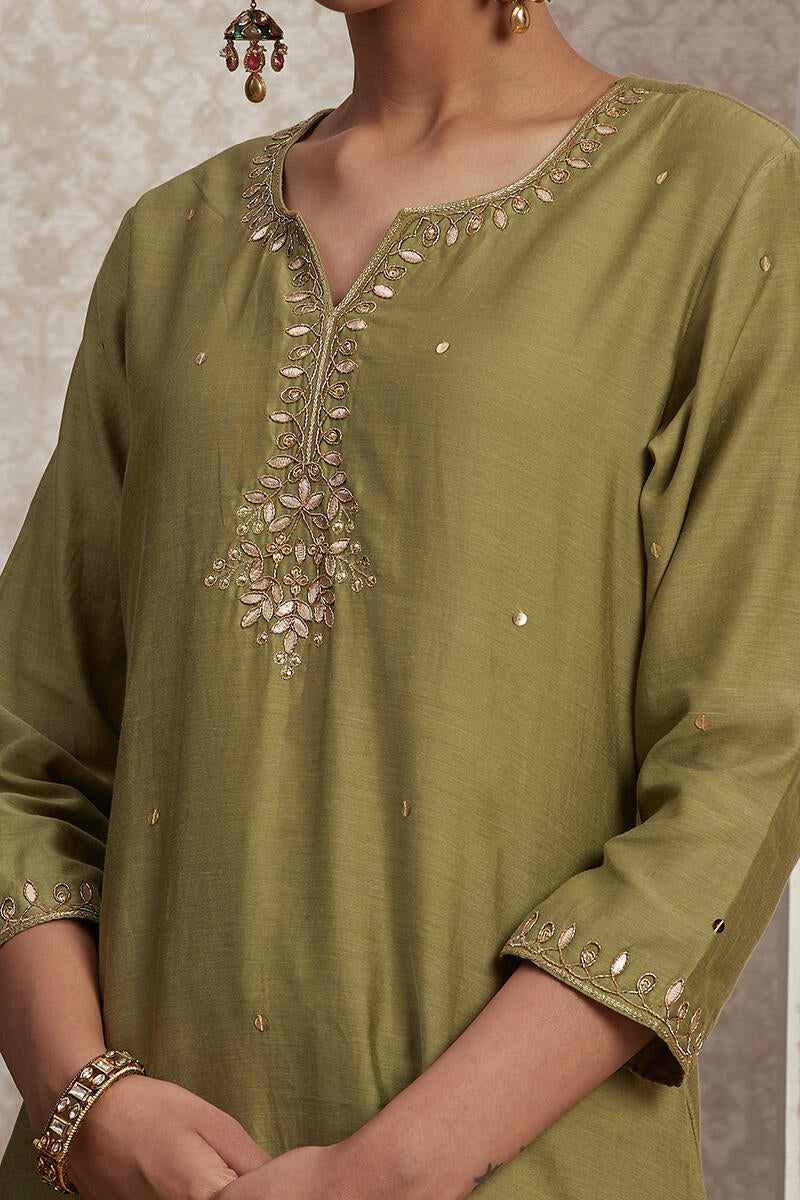 Parinaz Narjes Cotton Silk Kurta