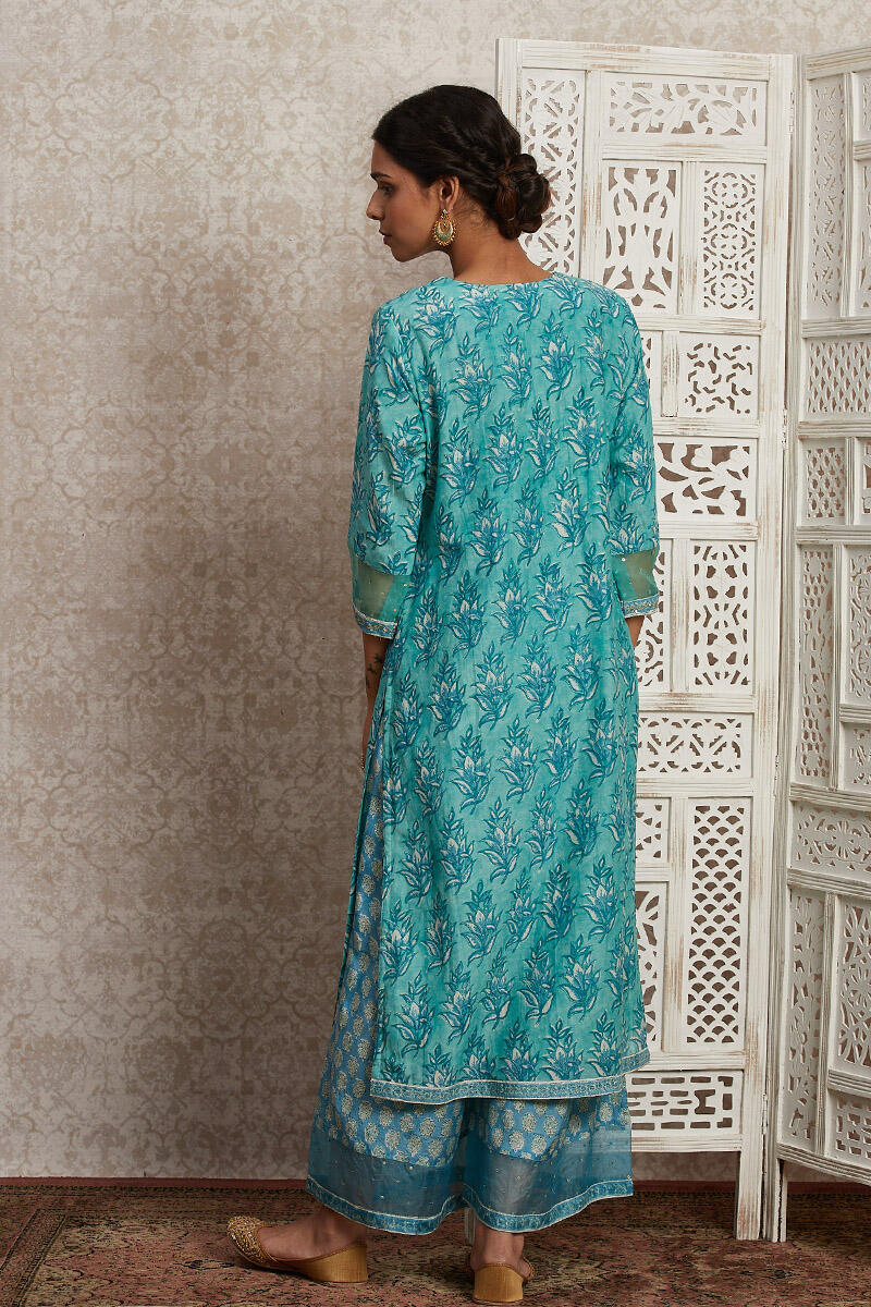 Parinaz Nazia Cotton Silk Kurta