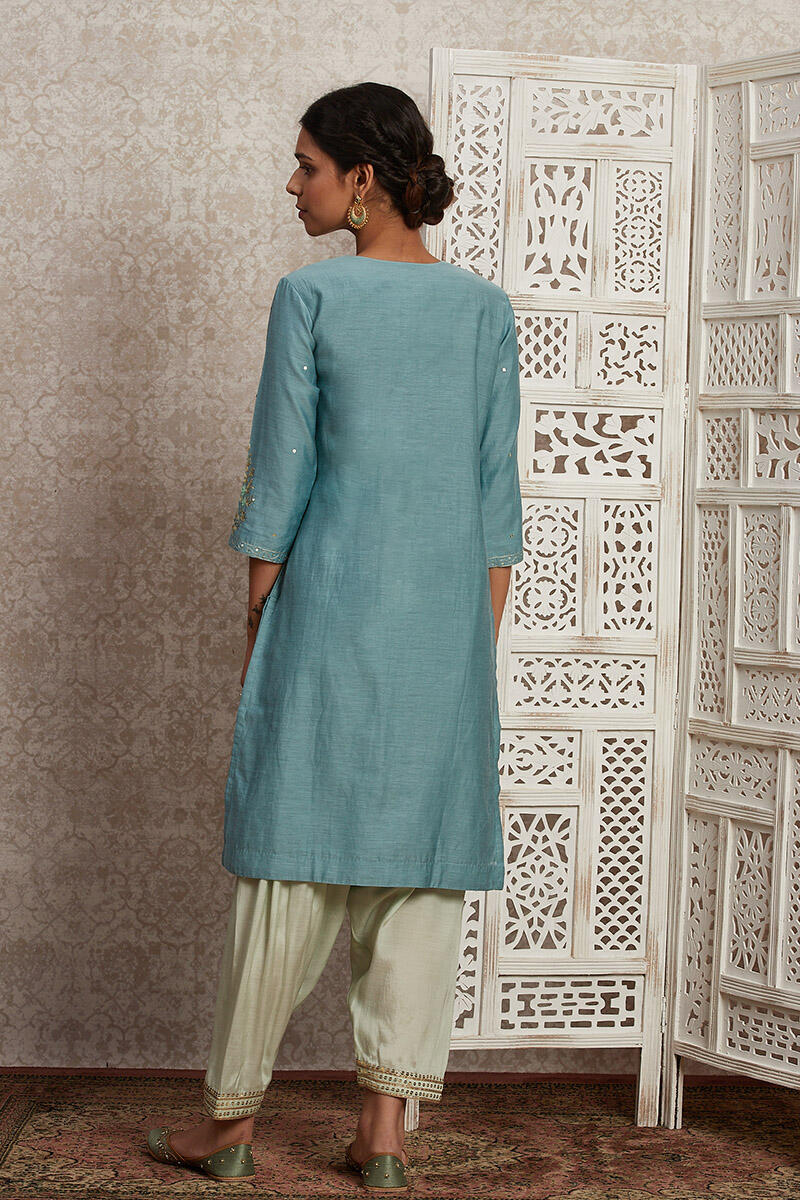 Parinaz Nida Cotton Silk Kurta