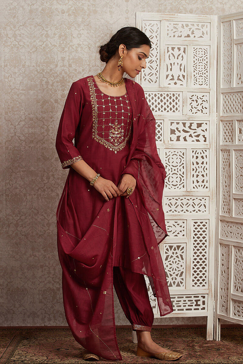 Parinaz Sahira Cotton Silk Dupatta