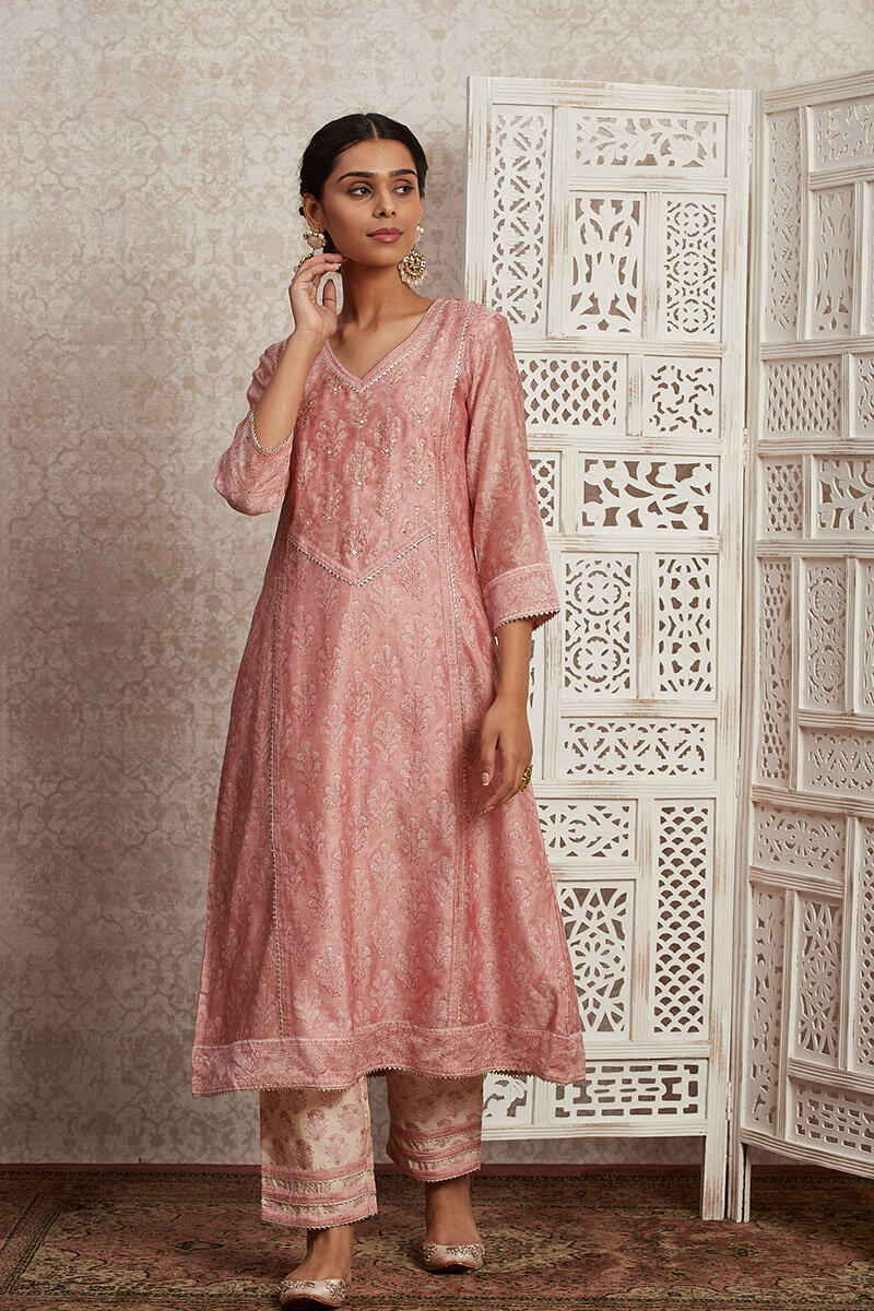 Parinaz Zoya Chanderi Kurta