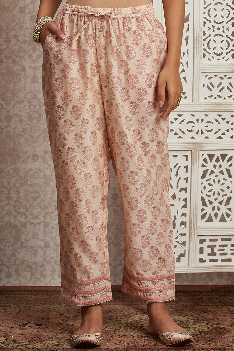 Parinaz Zoya Chanderi Pants