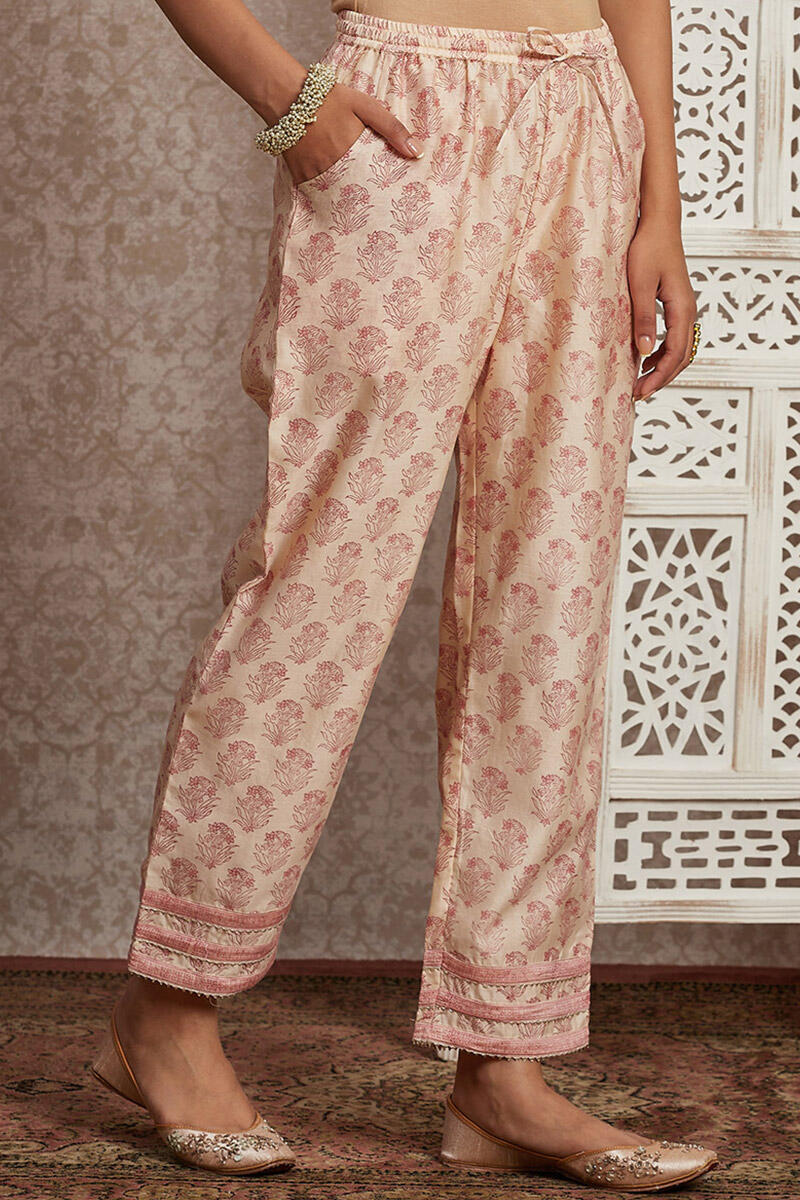 Parinaz Zoya Chanderi Pants