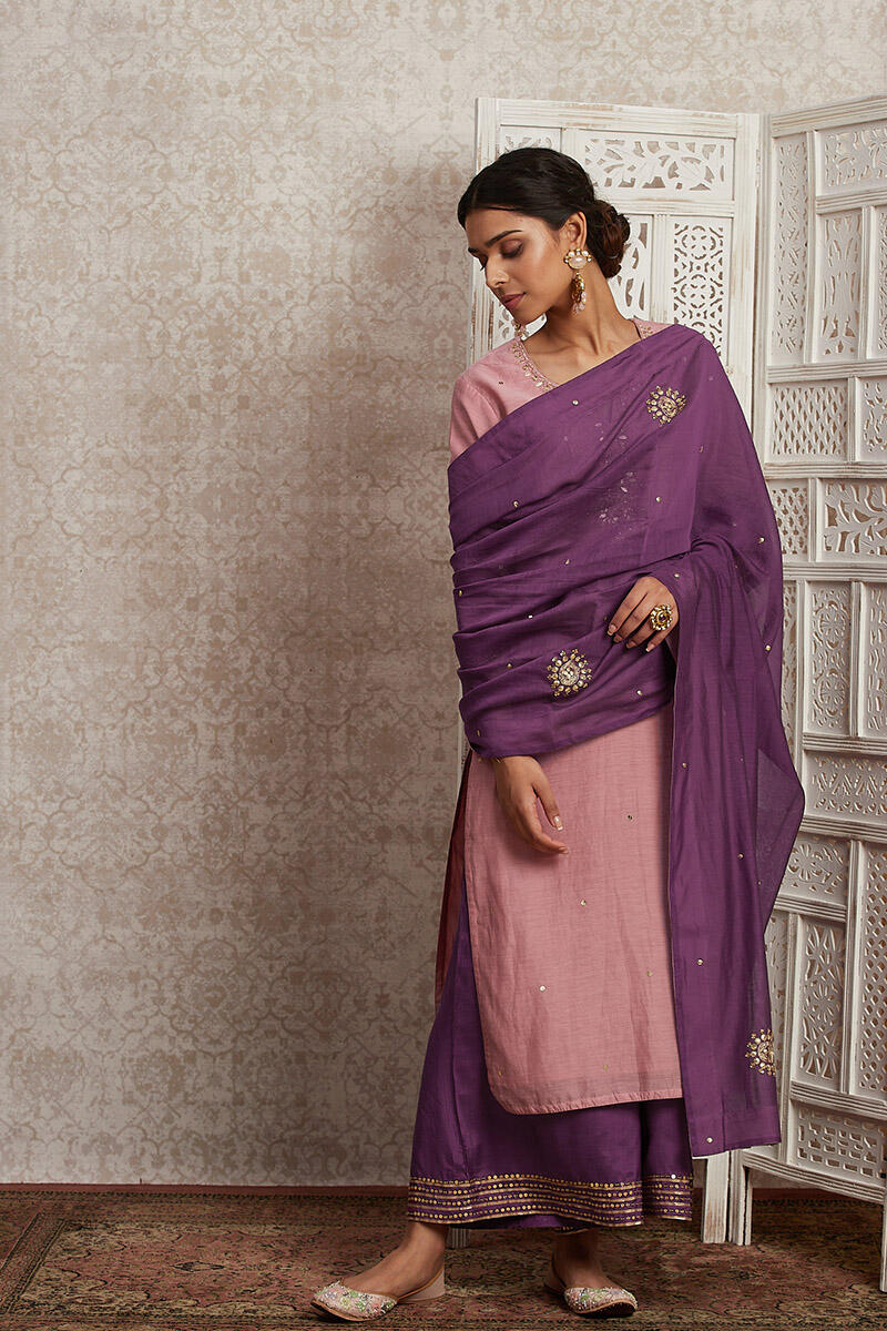 Parinaz Zunaira Cotton Silk Dupatta