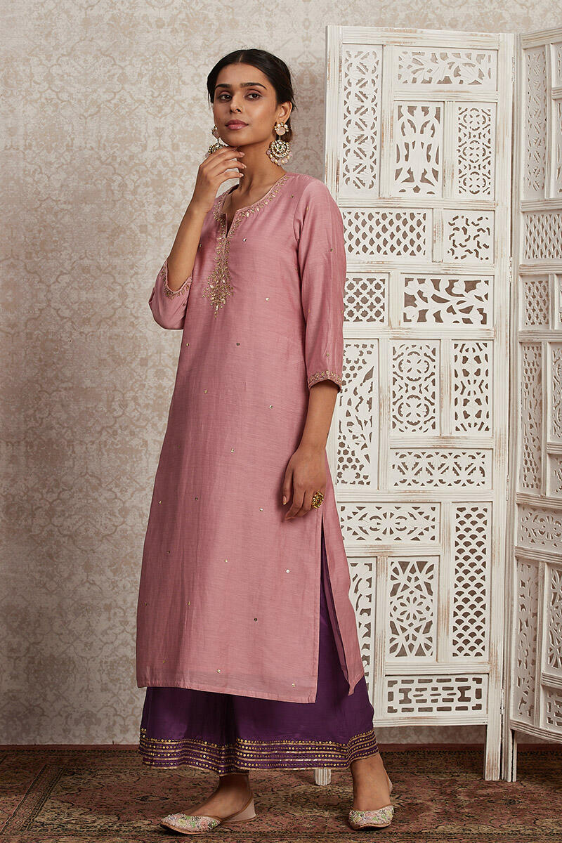 Parinaz Zunaira Cotton Silk Kurta