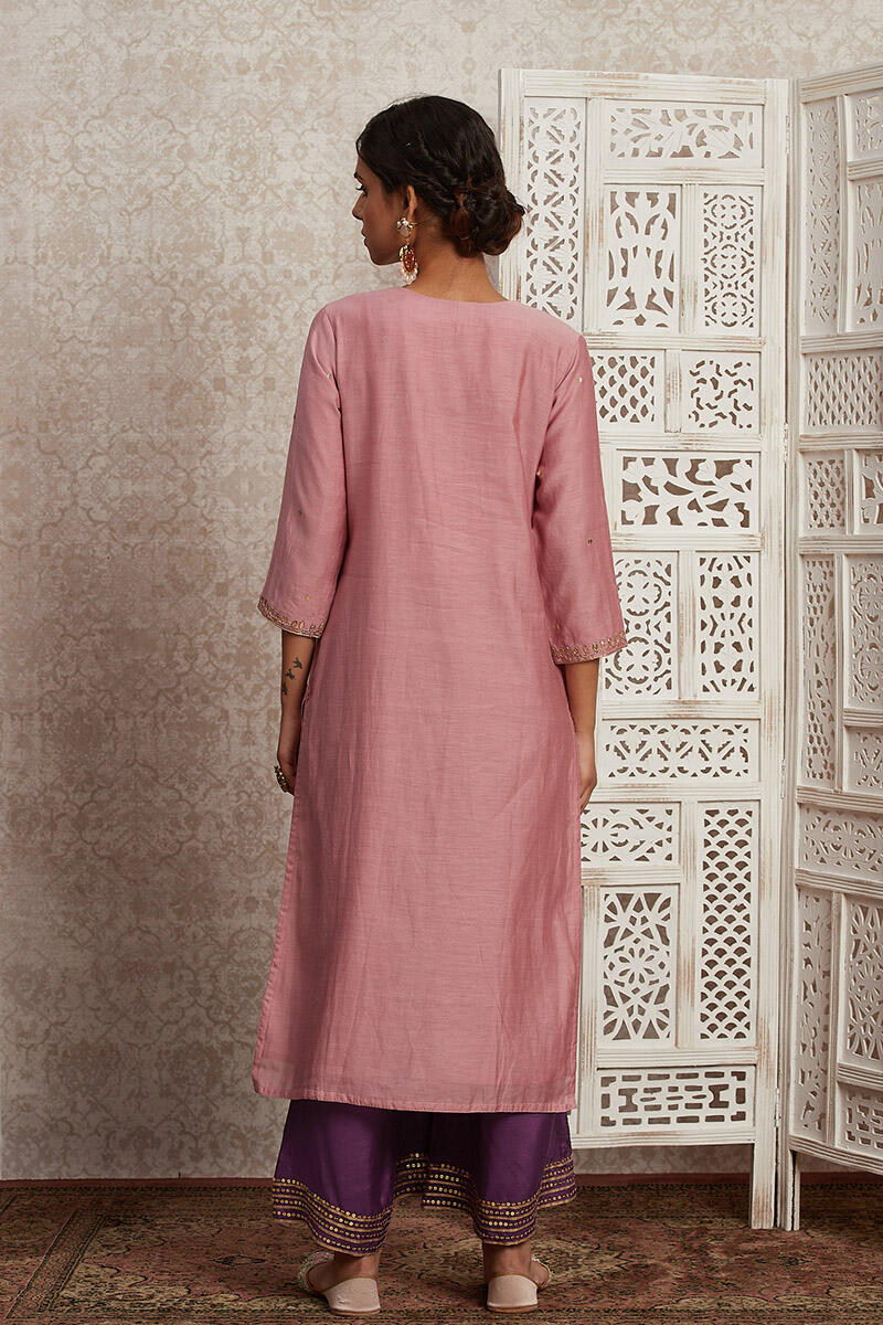 Parinaz Zunaira Cotton Silk Kurta
