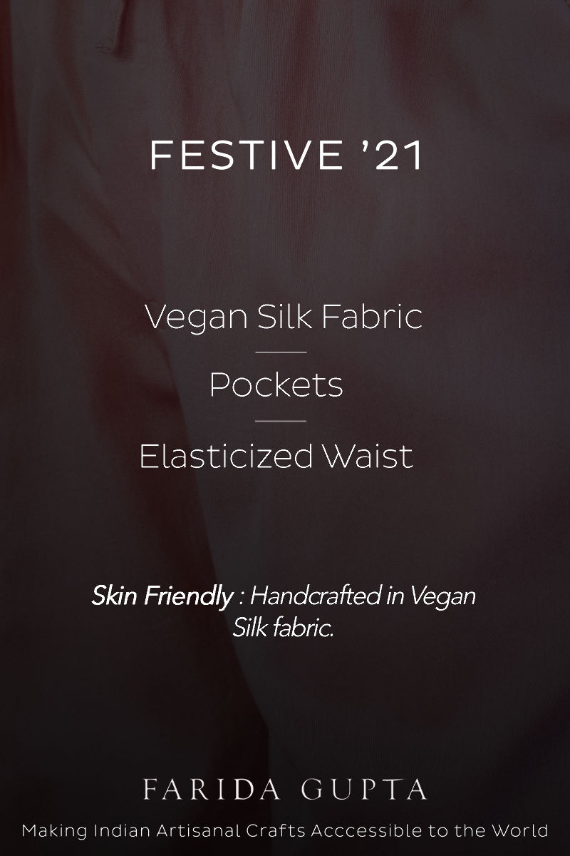 Safar Vegan Silk Pants