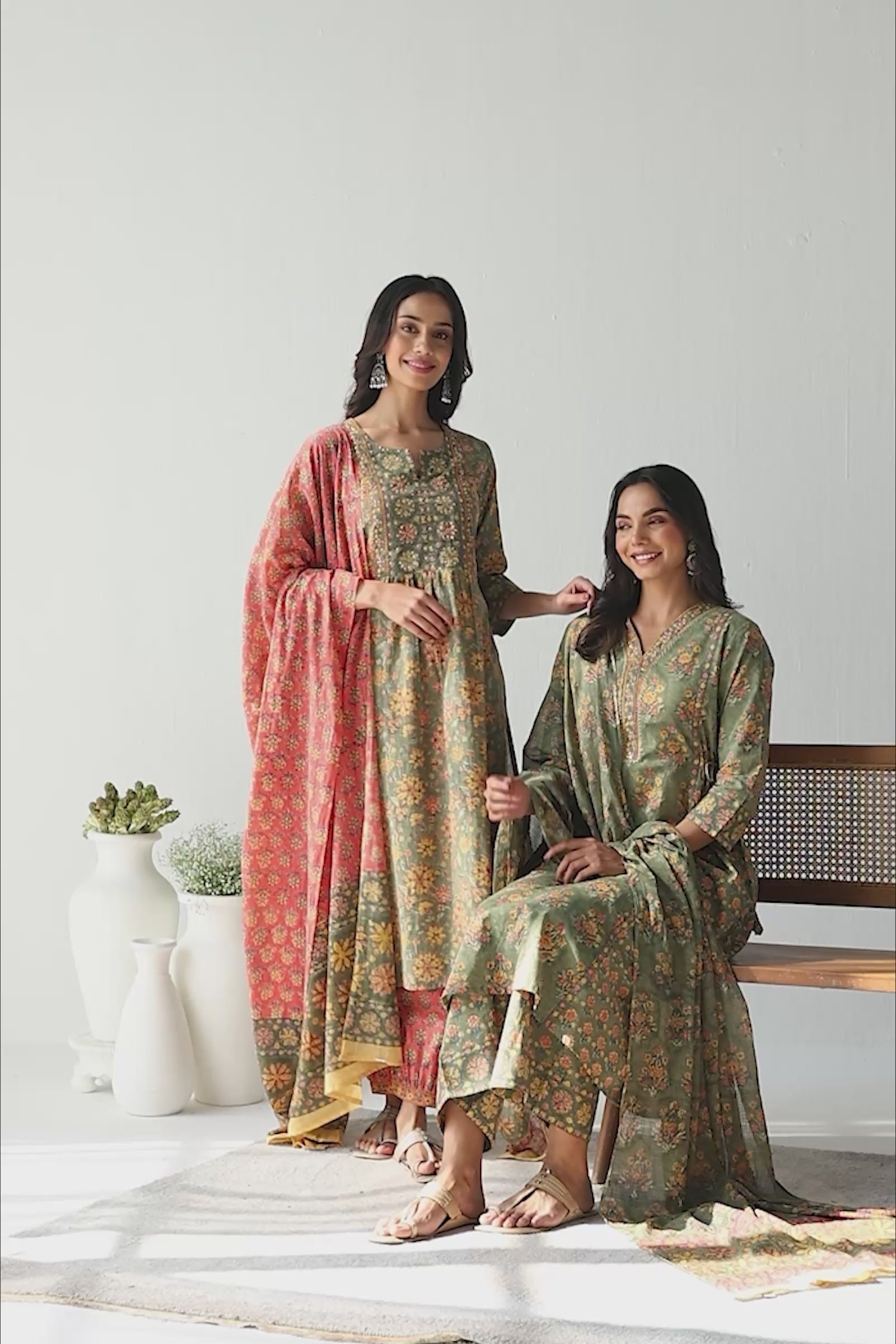 Nayanjal Zainab Sanganeri Kurta