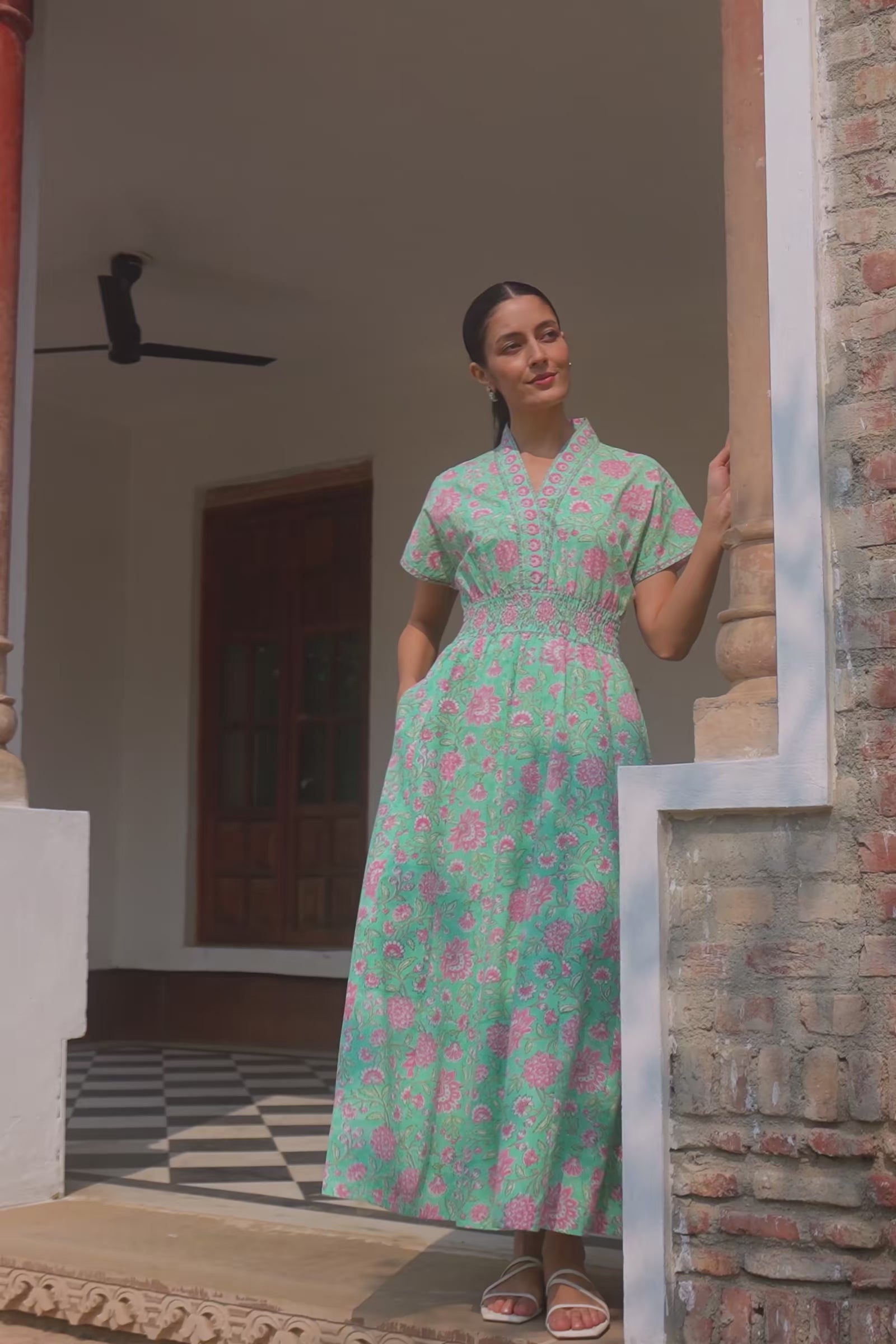 Gulbahar Ayesha Sanganeri Dress