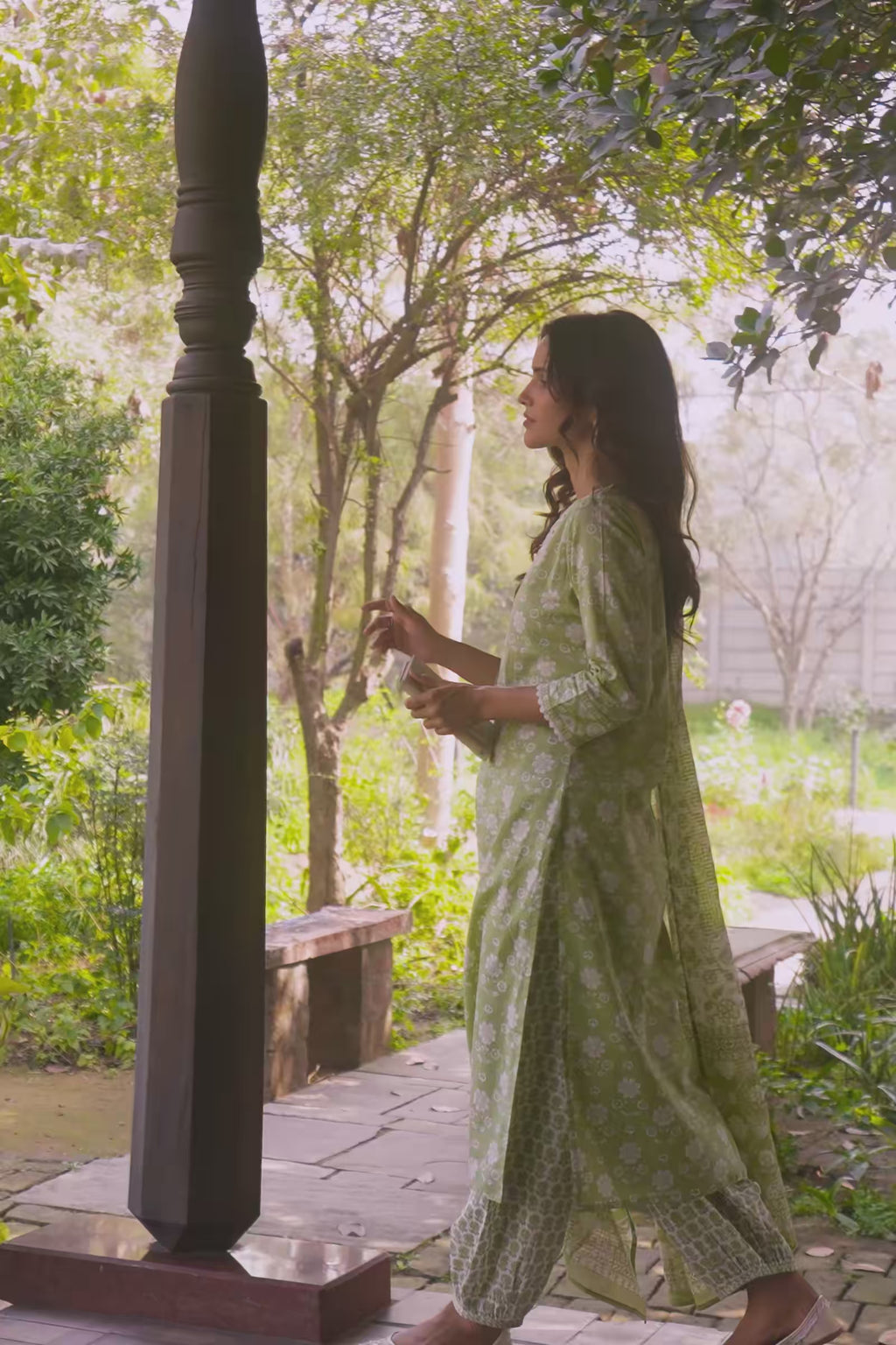 Gulbahar Mehreen Sanganeri Kurta