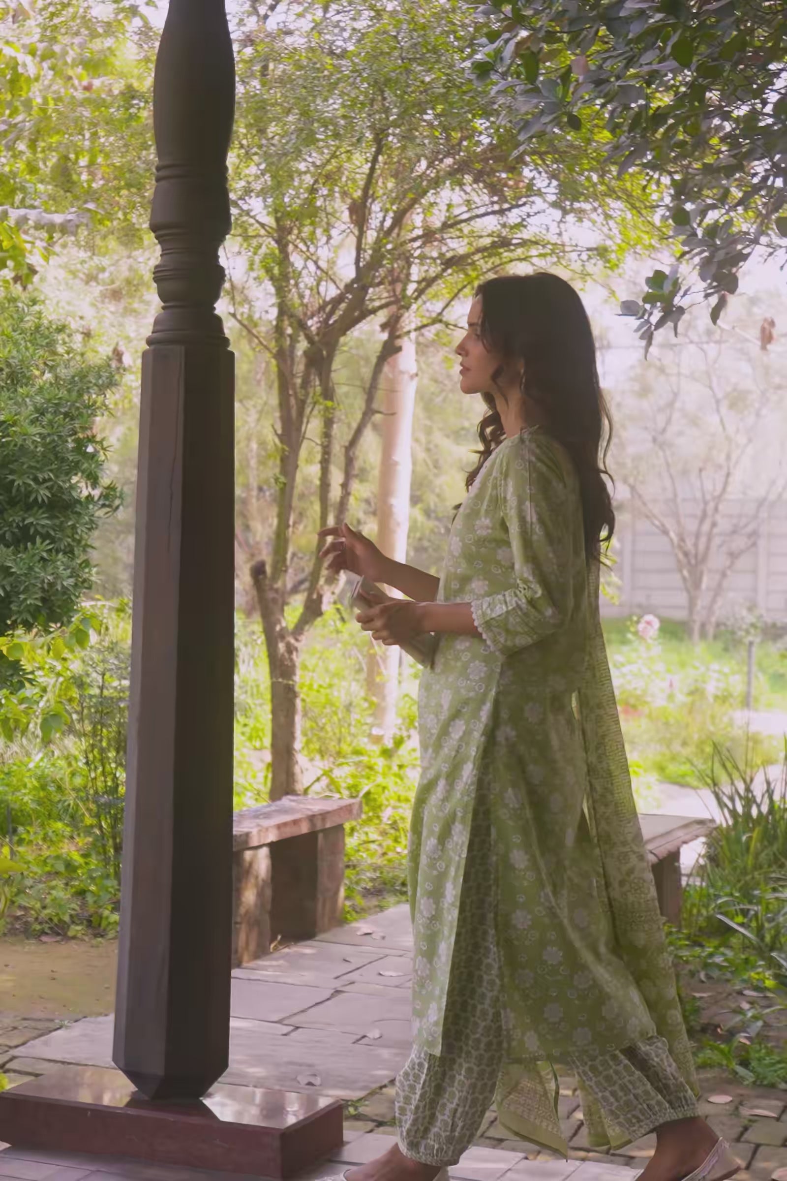 Gulbahar Mehreen Sanganeri Kurta