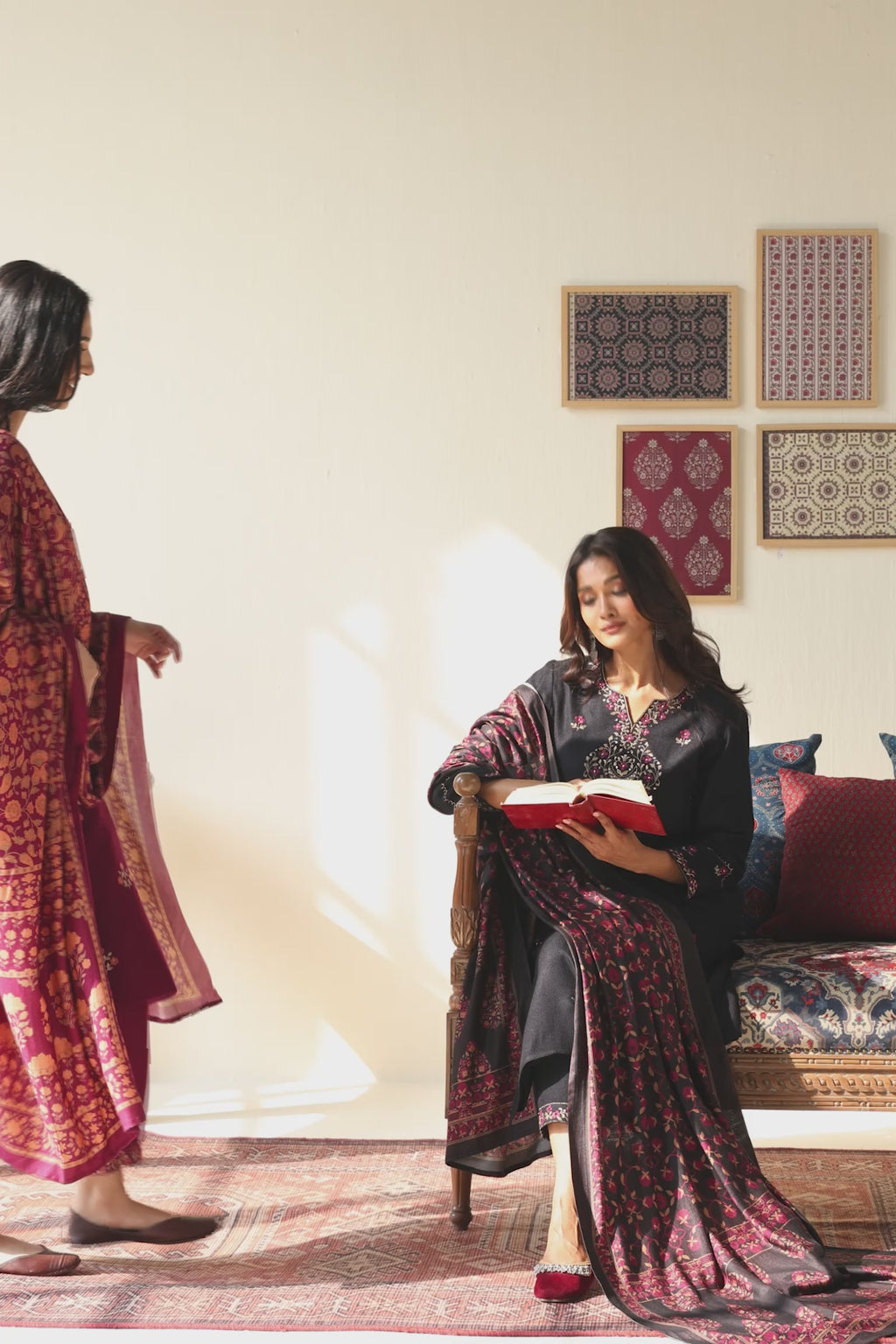 Naadirah Zubeda Faux Wool Kurta