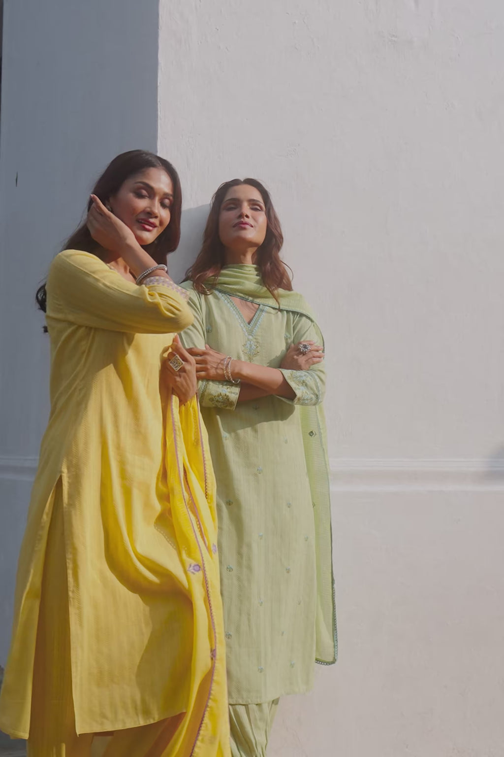 Mehraab Zaina Yellow Kurta