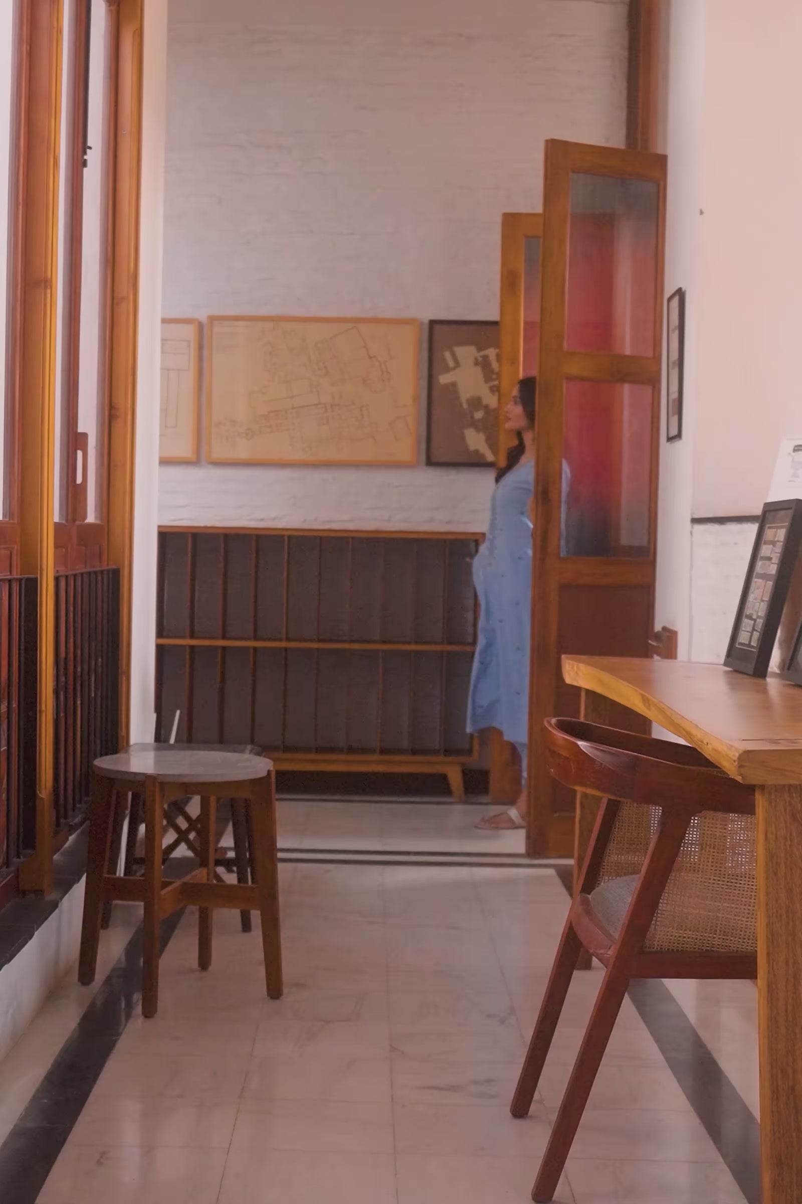 Mehraab Ameera Blue Kurta