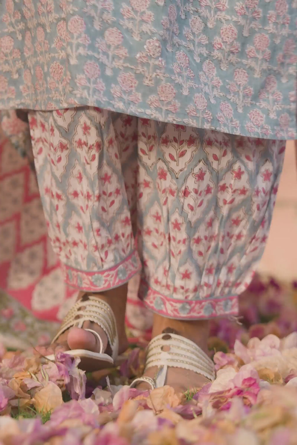 Gulraiz Feroza Sanganeri Kurta