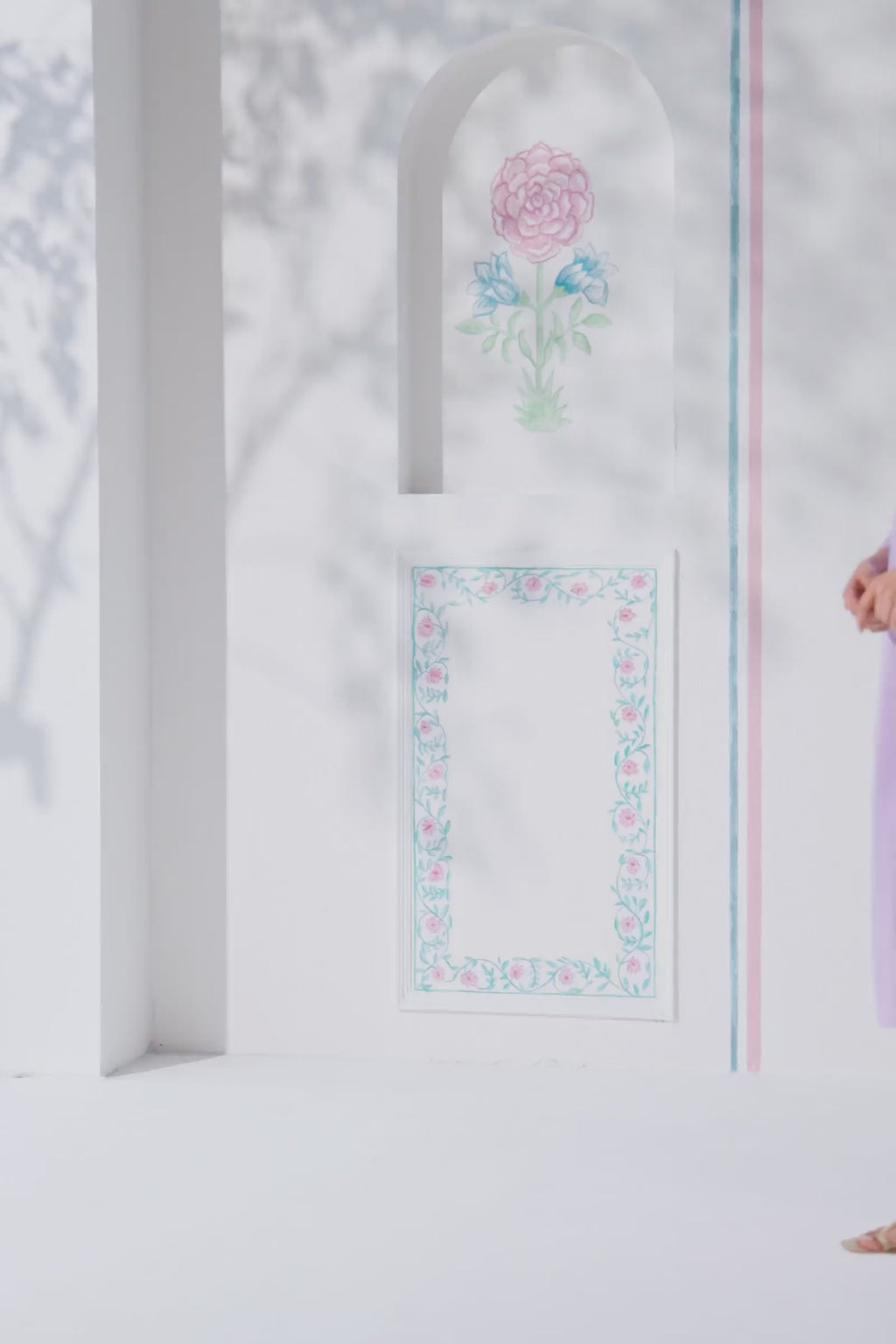 Roza Sehreen Lilac Kurta