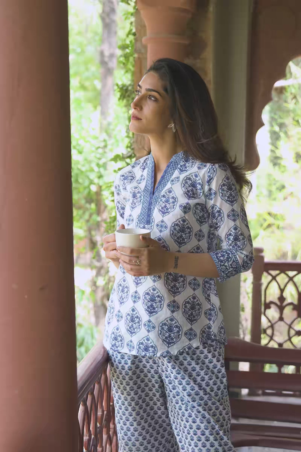 Neelofar Nasmina Sanganeri Co-Ord Set