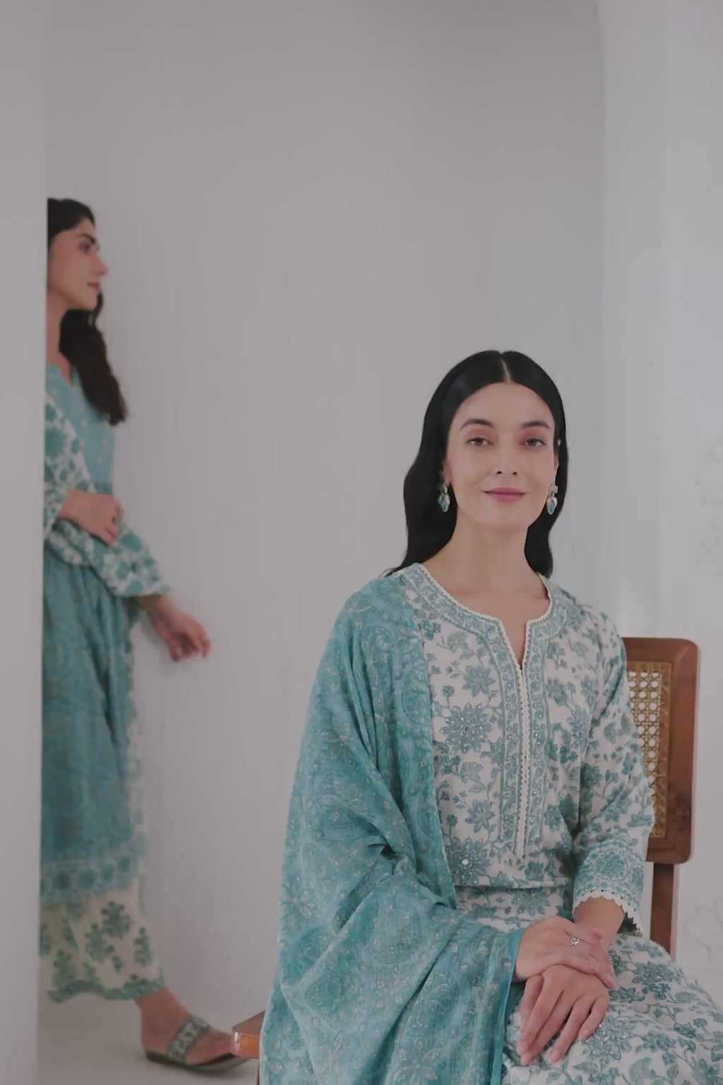 Neelofar Naureen Sanganeri Kurta
