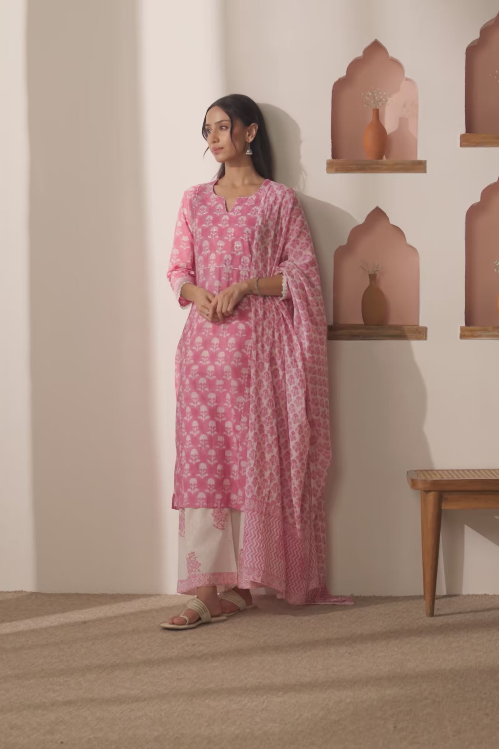 Rosheen Saher Sanganeri Kurta