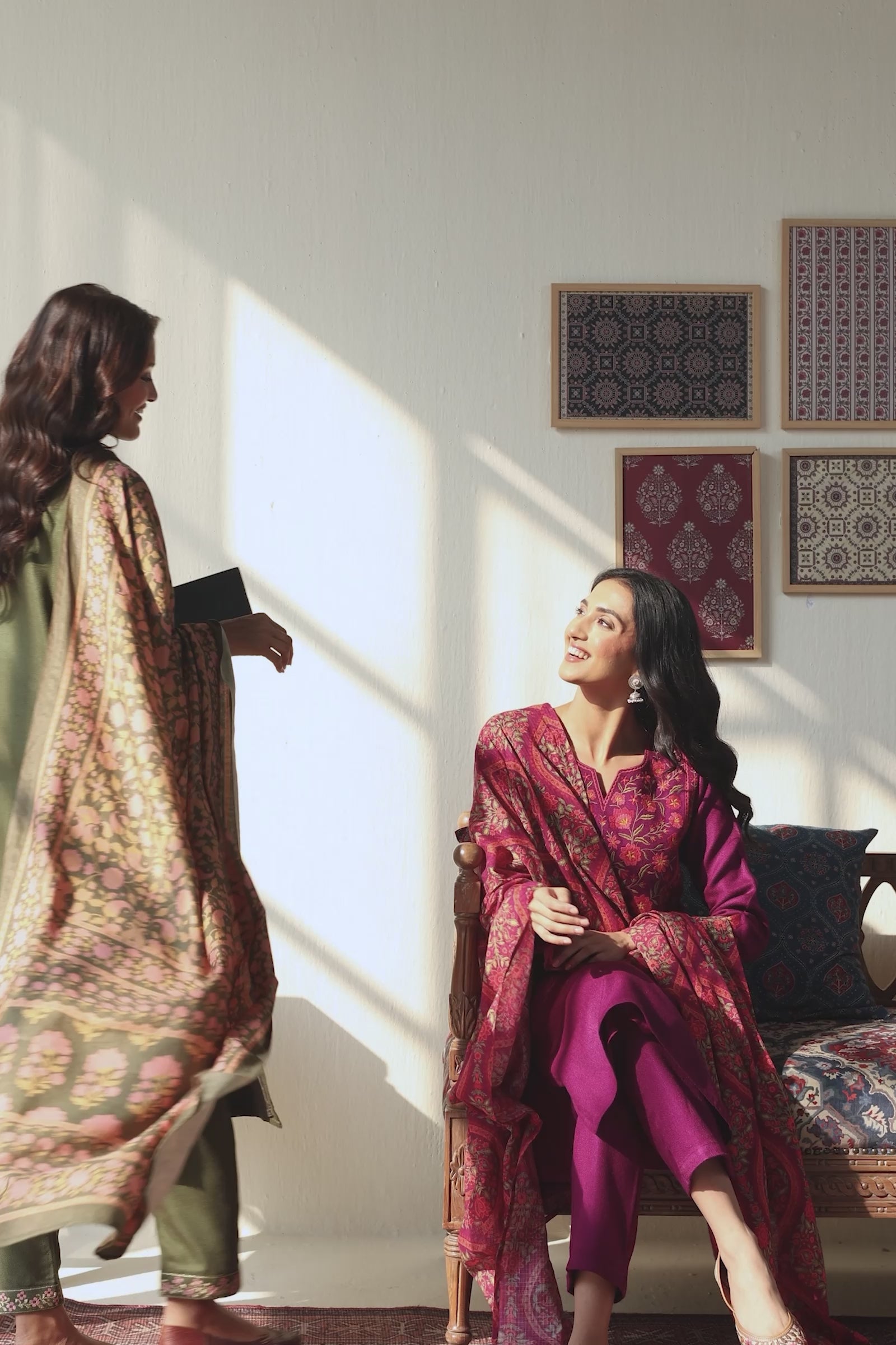 Naadirah Parisa Faux Wool Kurta