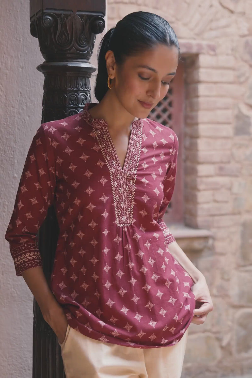 Surplus: Rangrez Jasmine Top