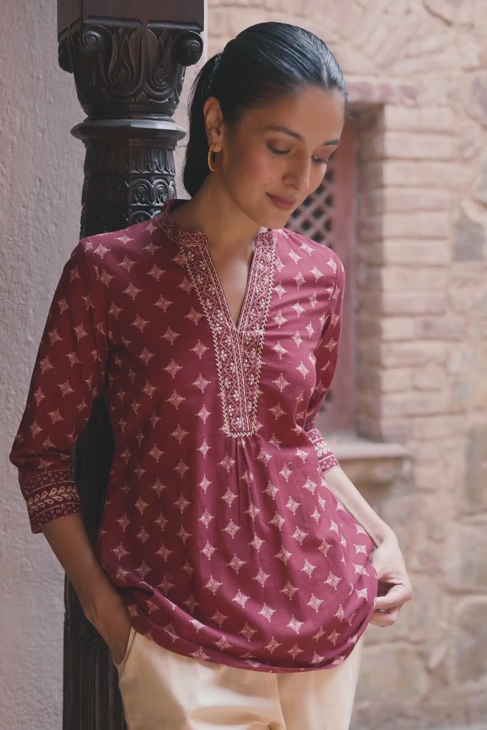 Surplus: Rangrez Jasmine Top