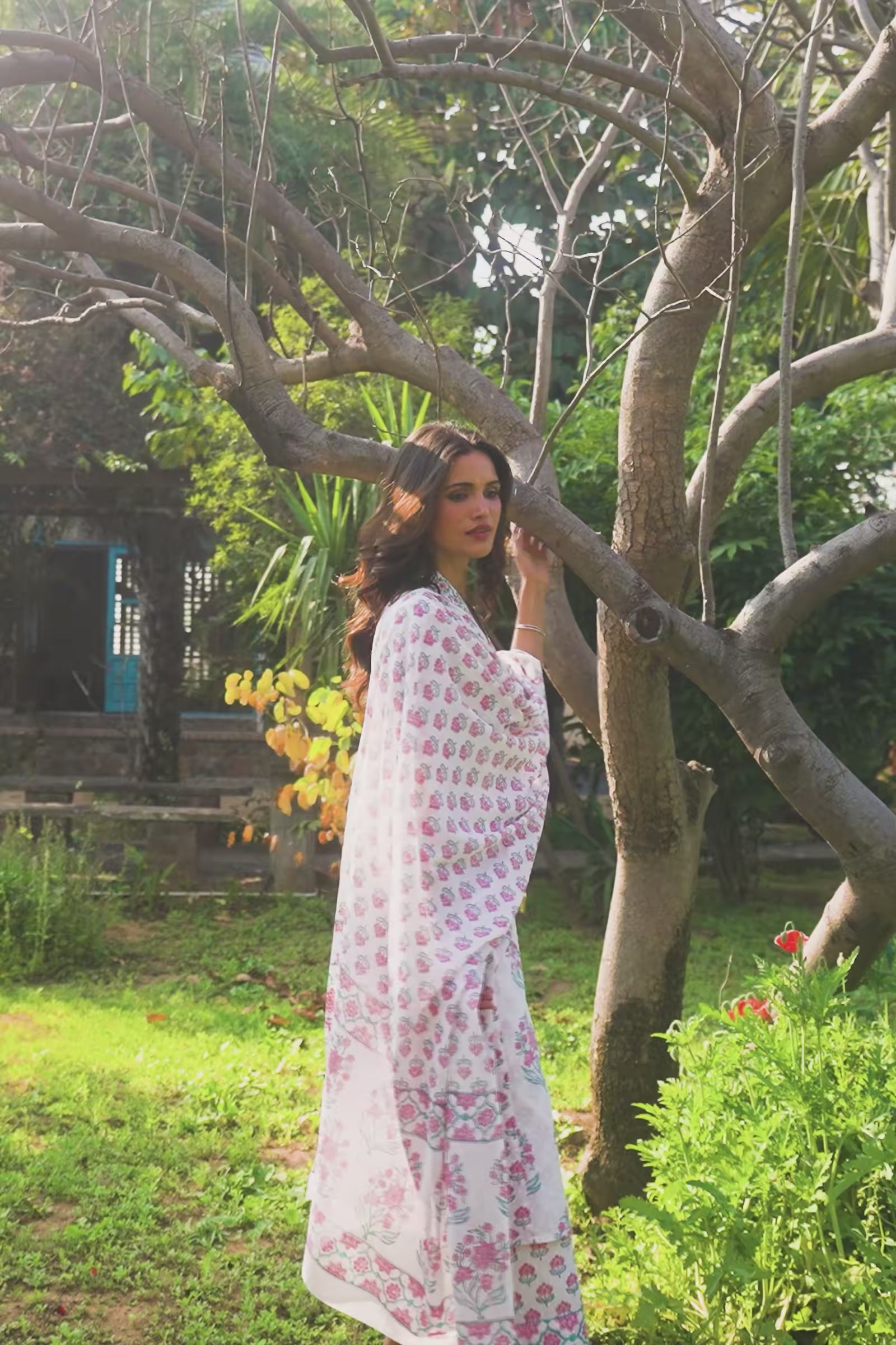 Gulbahar Sumeera Sanganeri Kurta