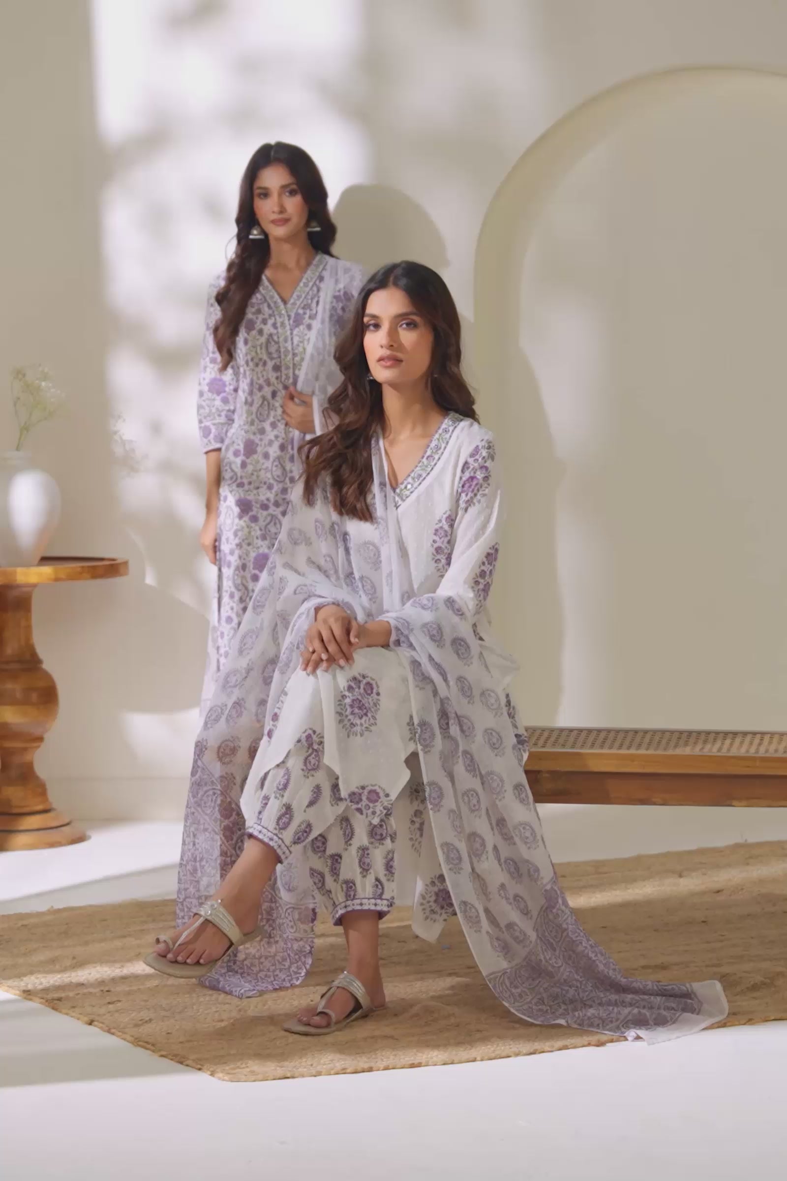 Gulbarg Azrah Sanganeri Kurta