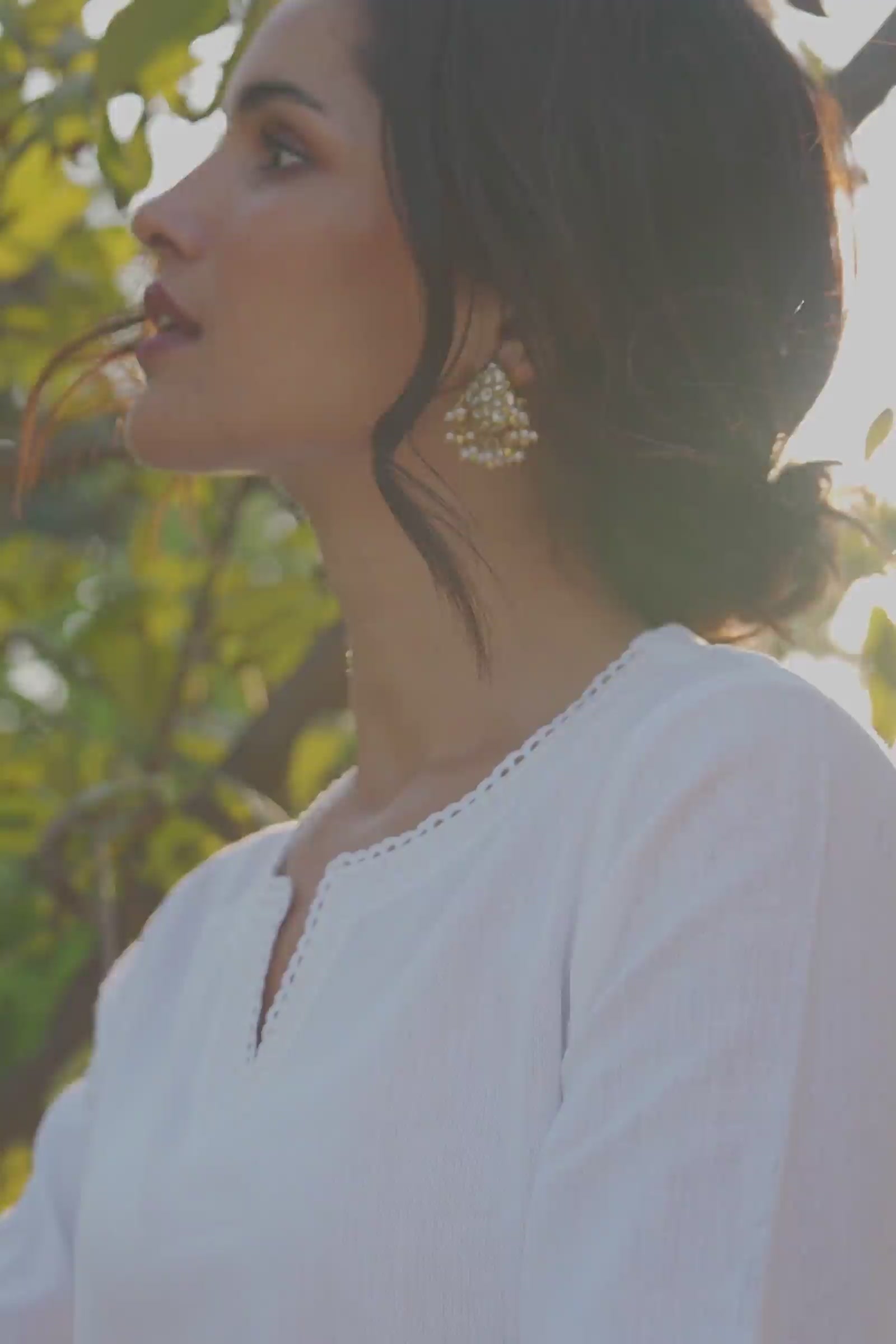 Surplus: Roza Seerat White Kurta