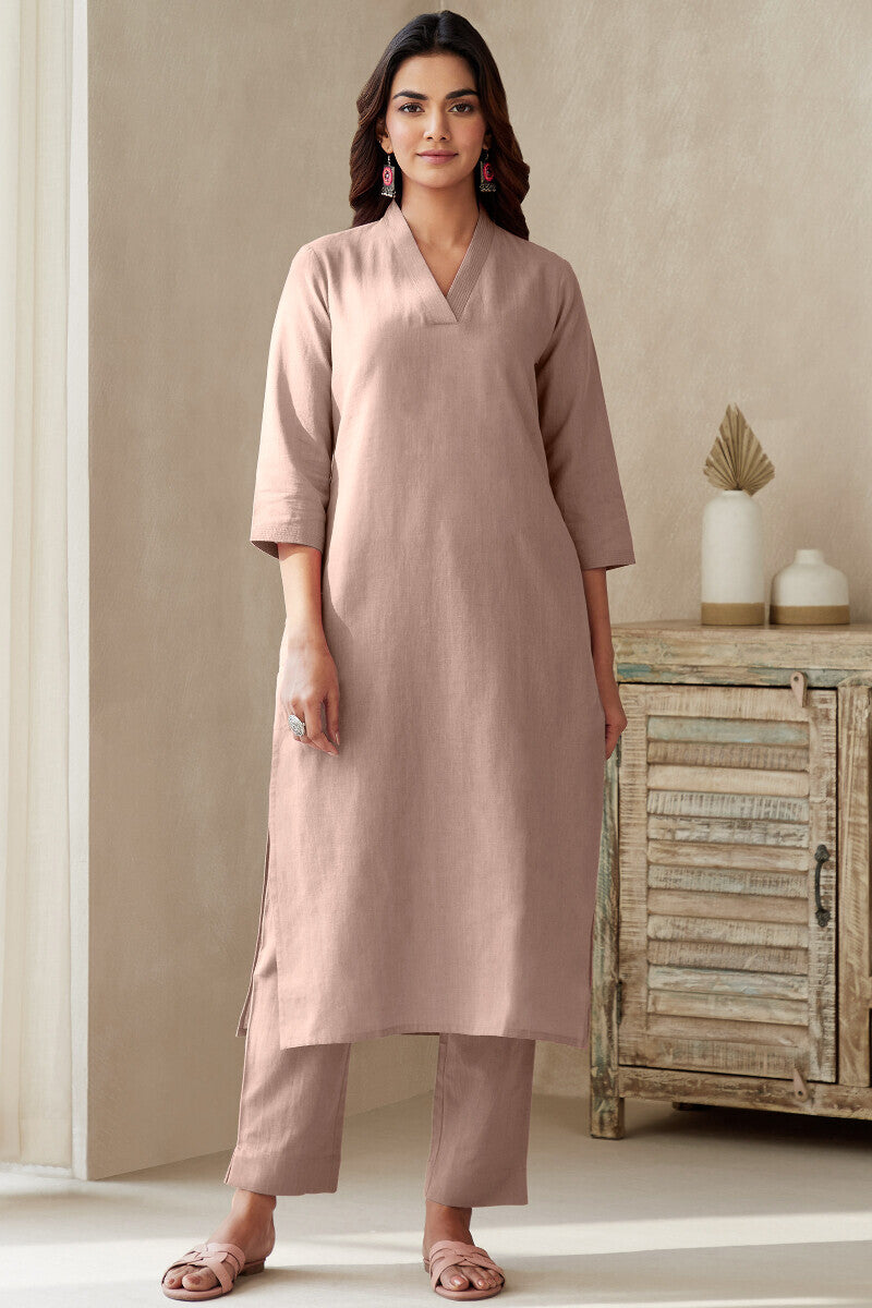 Roza Powder Pink Kurta