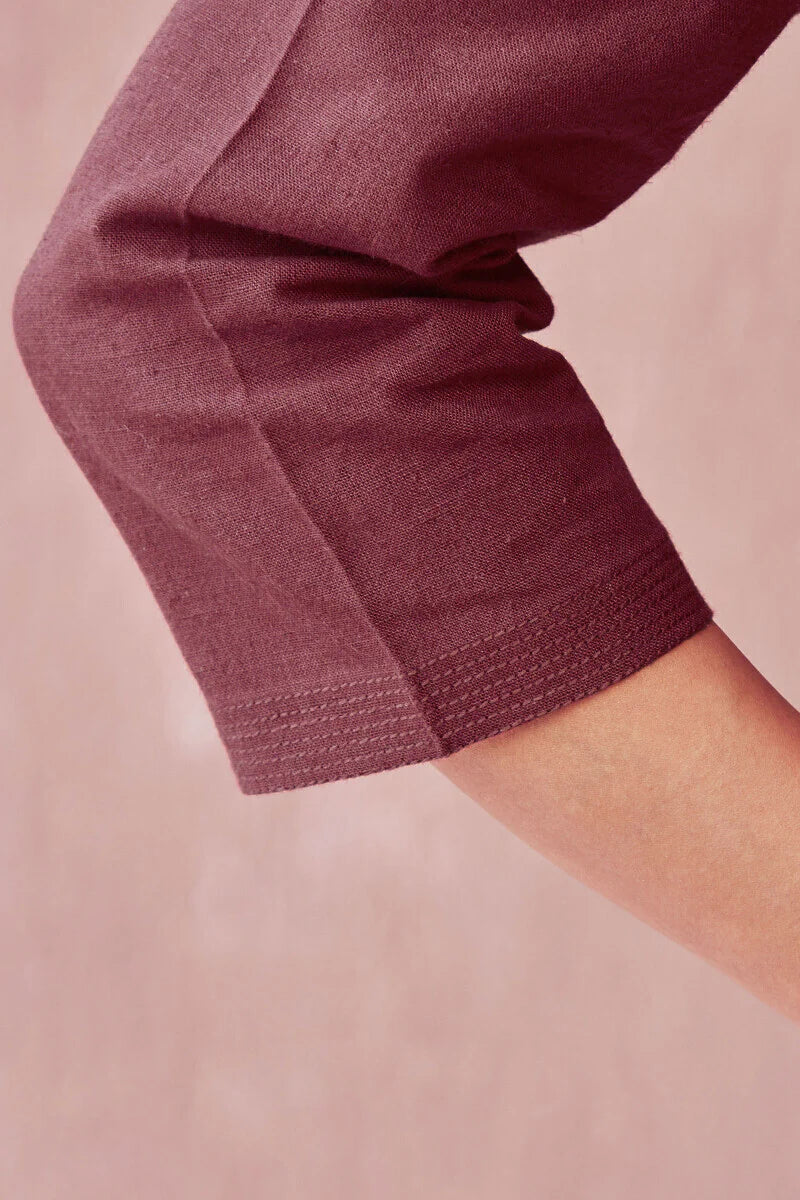 Roza Seher Persian Red Kurta