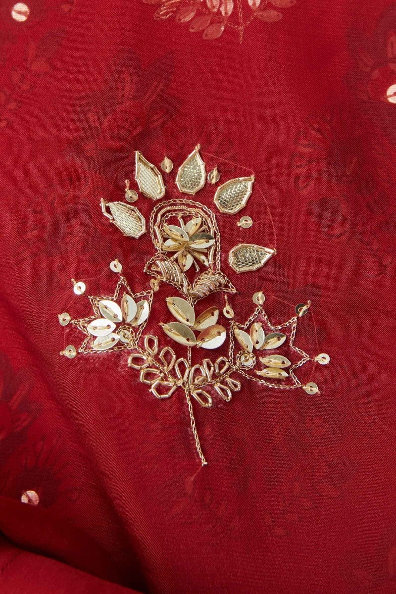 Zubeida Jahanzeb Organza Dupatta