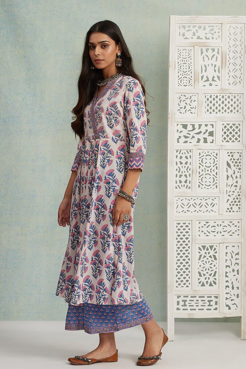 Roz Meher Aasma Block Printed Kurta